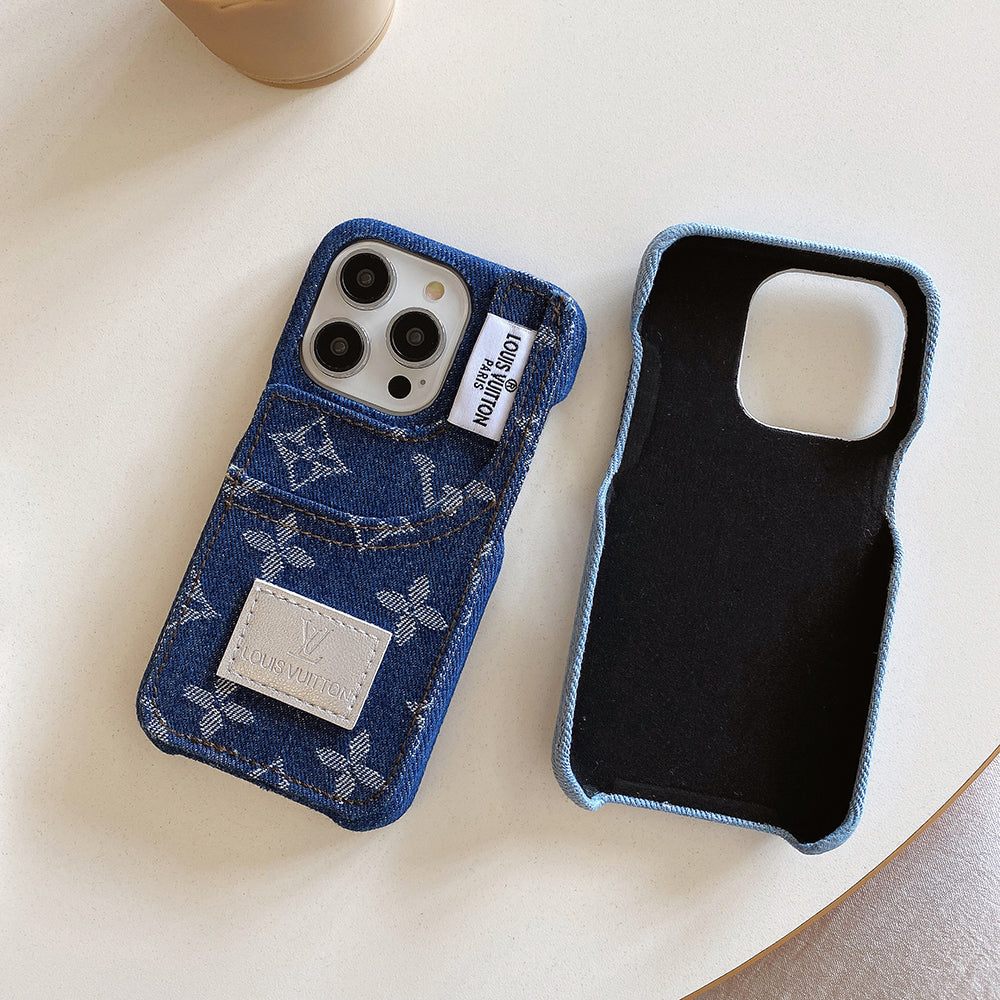 Lou Jeans Pattern iPhone Case mysite
