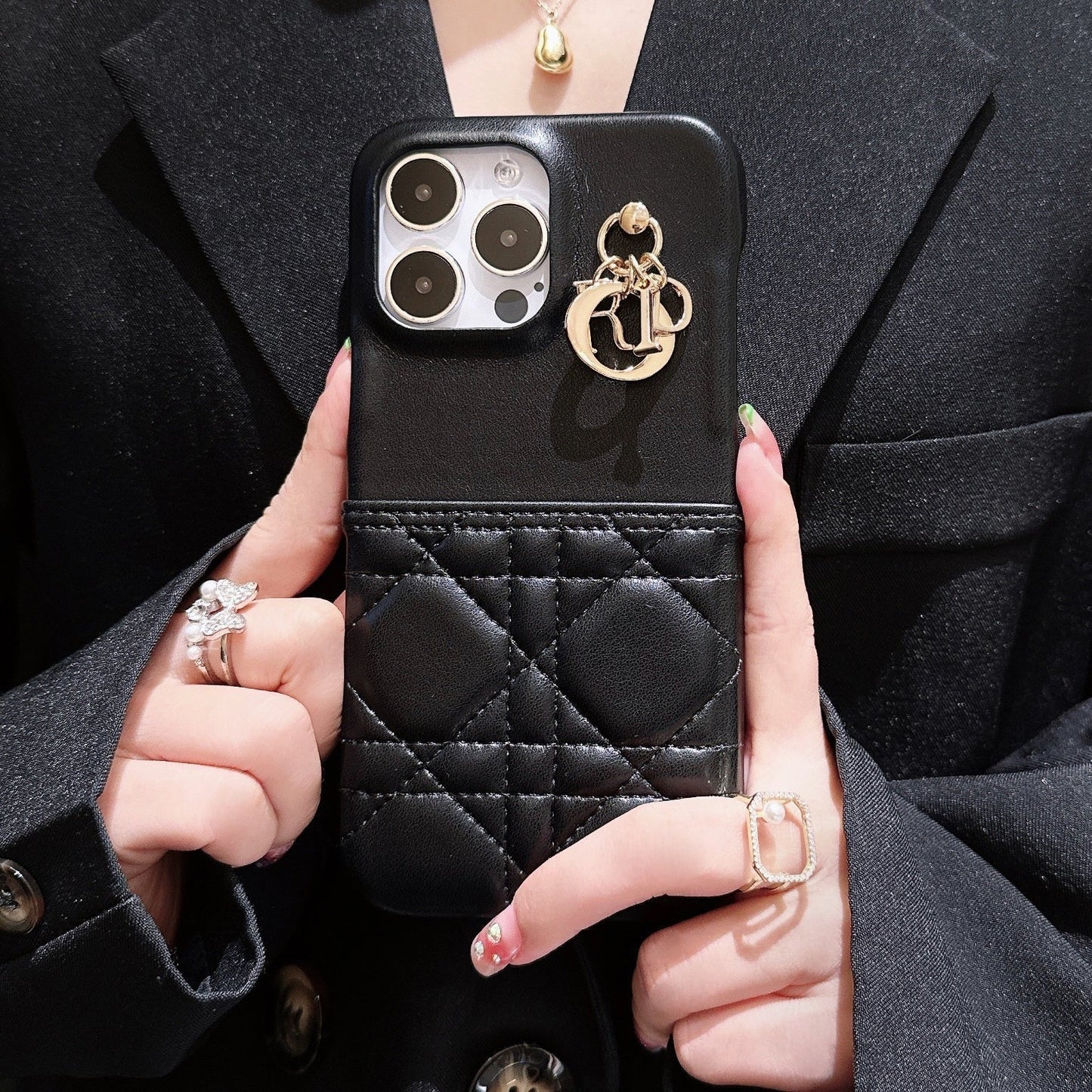 CD Leather iPhone Case mysite
