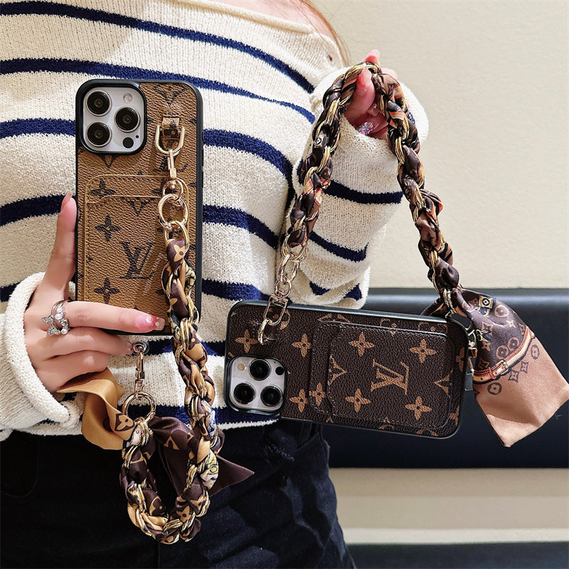 Lou Card Holder Scarves iPhone Case mysite