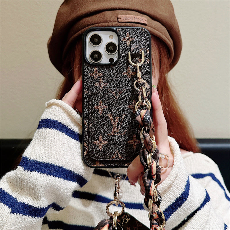 Lou Card Holder Scarves iPhone Case mysite