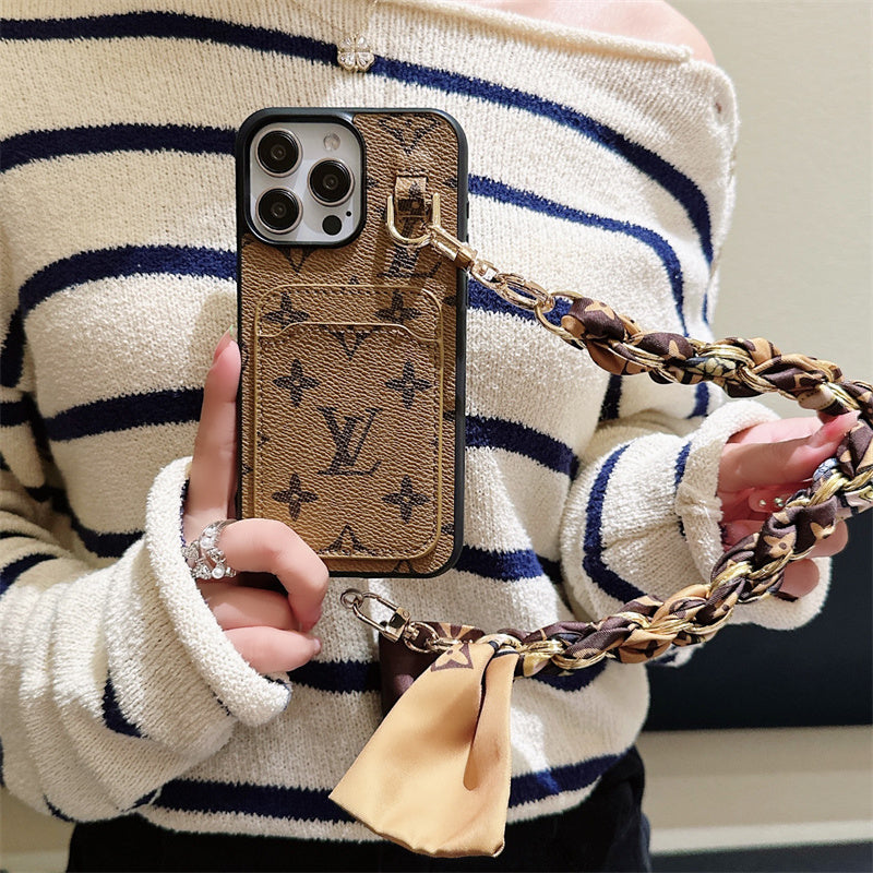 Lou Card Holder Scarves iPhone Case mysite