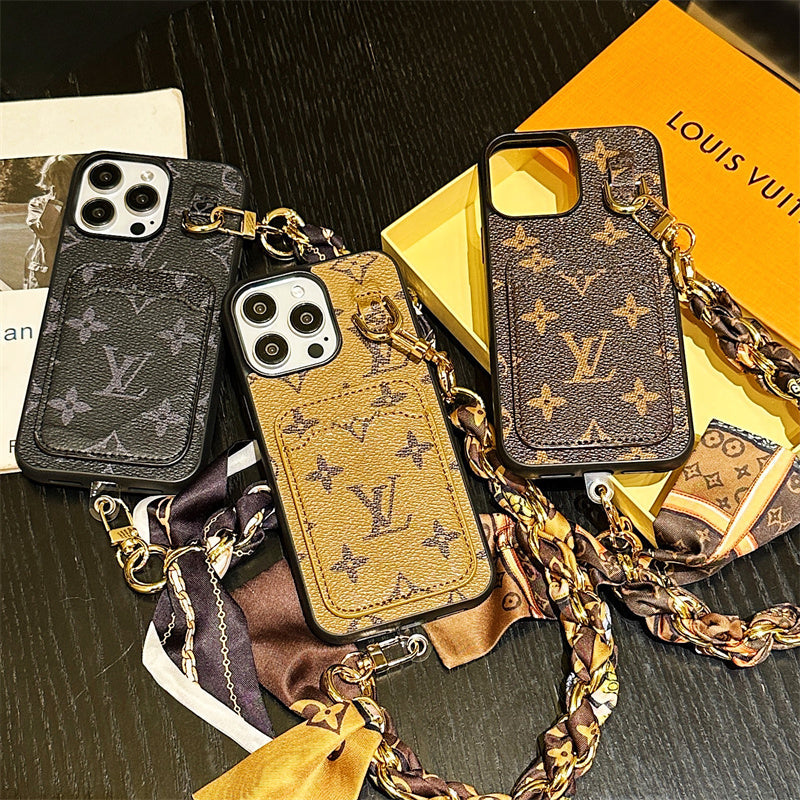 Lou Card Holder Scarves iPhone Case mysite