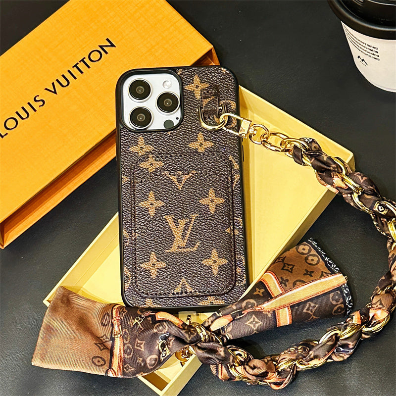 Lou Card Holder Scarves iPhone Case mysite