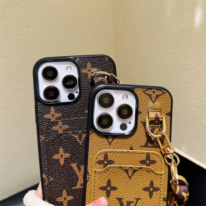 Lou Card Holder Scarves iPhone Case mysite