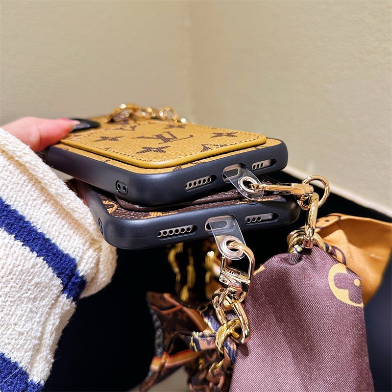 Lou Card Holder Scarves iPhone Case mysite