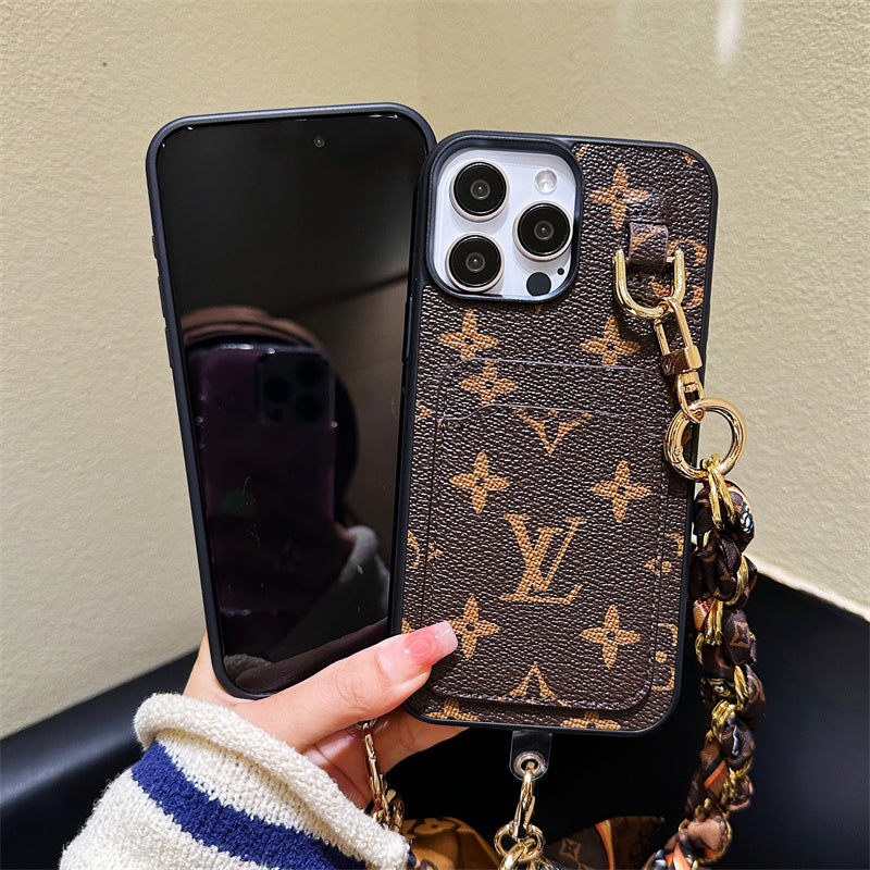 Lou Card Holder Scarves iPhone Case mysite