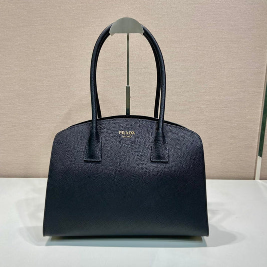 SHOPPING BAG 36 IN BLACK SAFFIANO LEATHER mysite