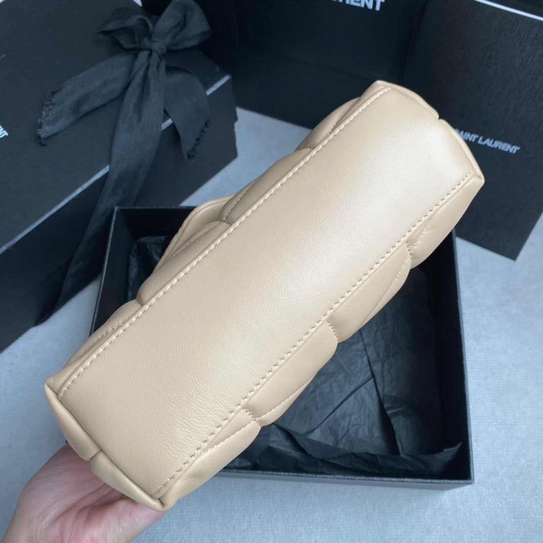 LOULOU MINI 23 CREAM QUILTED GOLD HARDWARE mysite