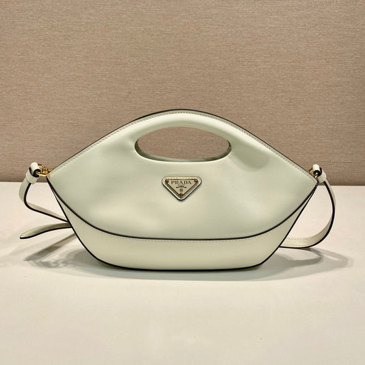 DUMPLING BAG 30 IN WHTE CALFSKIN mysite