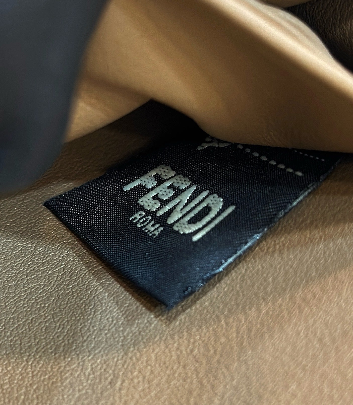 BAGUETTE CHAIN MIDI 21 IN BROWN MIX BLACK MONOGRAM JACQUARD FABRIC BAG mysite