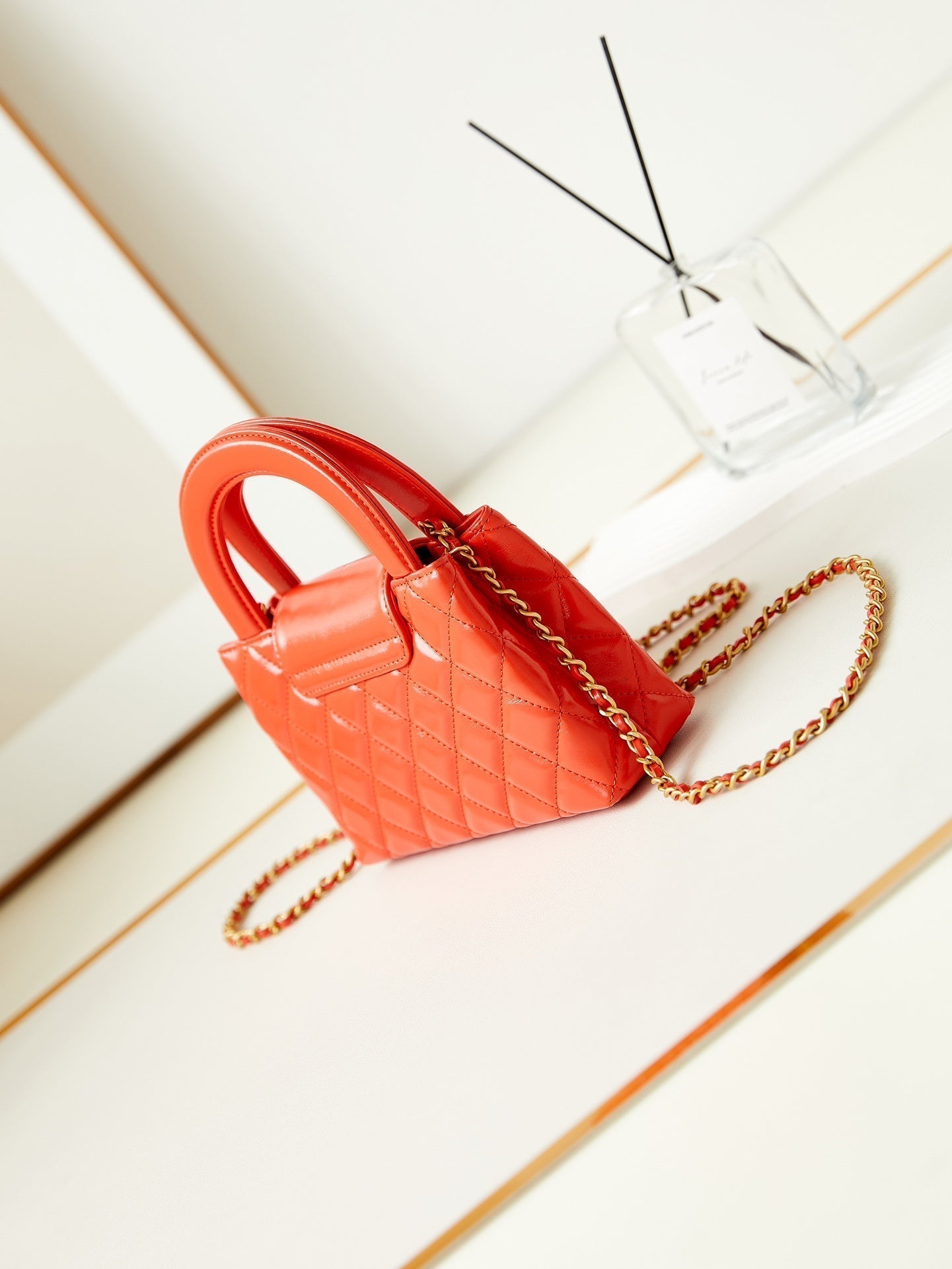 cc 24a nano 19cm kelly shopper bag hot orange lambskin mysite