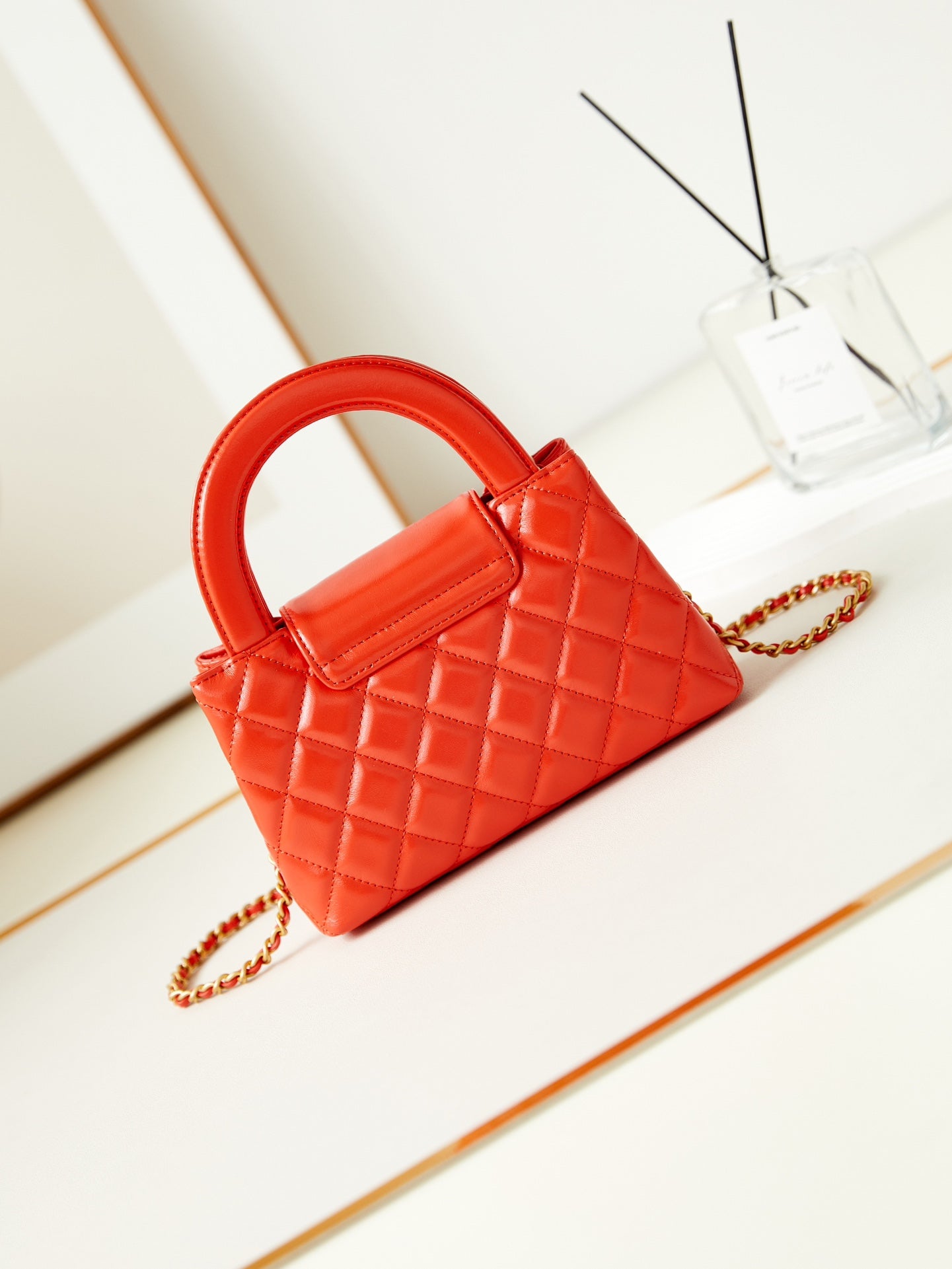 cc 24a nano 19cm kelly shopper bag hot orange lambskin mysite