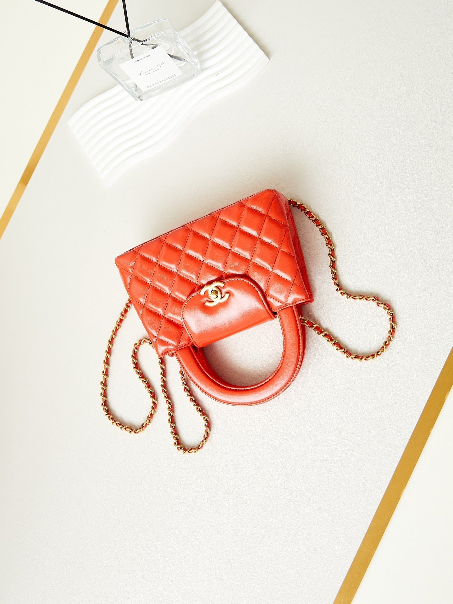 cc 24a nano 19cm kelly shopper bag hot orange lambskin mysite