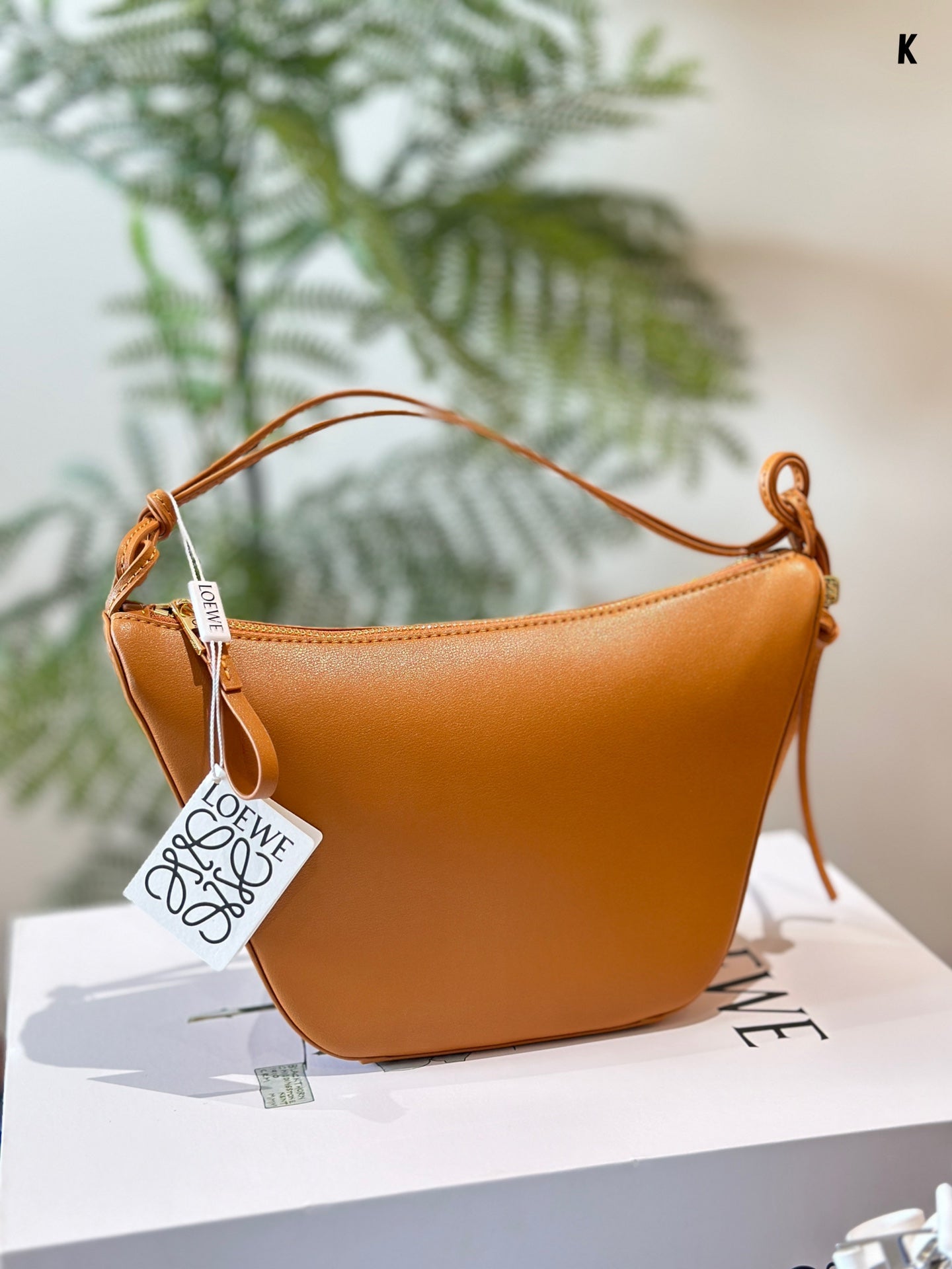 LOE LUNA HOBO 27 BAG IN WARM DESSERT CALFSKIN mysite