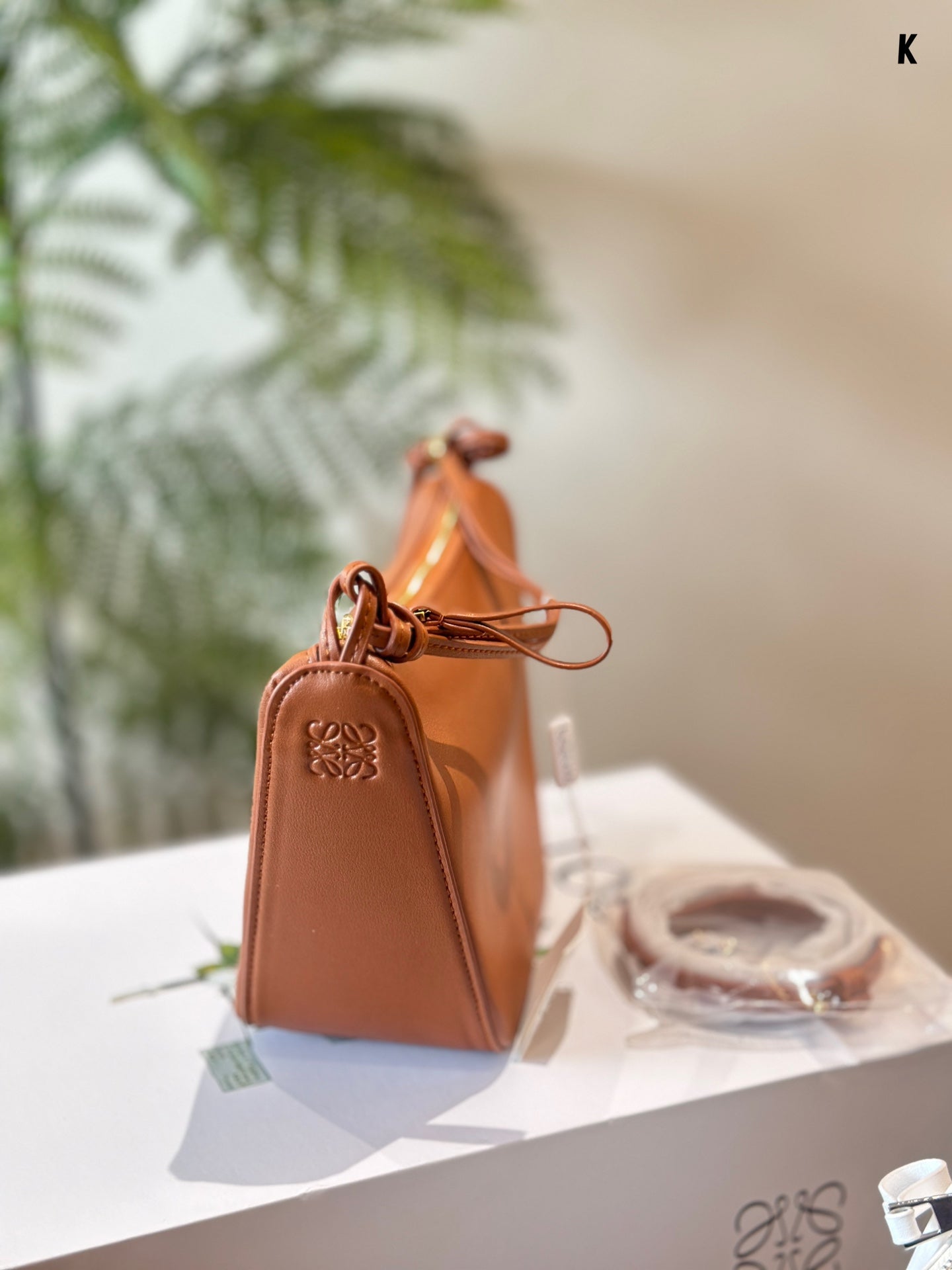 LOE LUNA HOBO 27 BAG IN WARM DESSERT CALFSKIN mysite