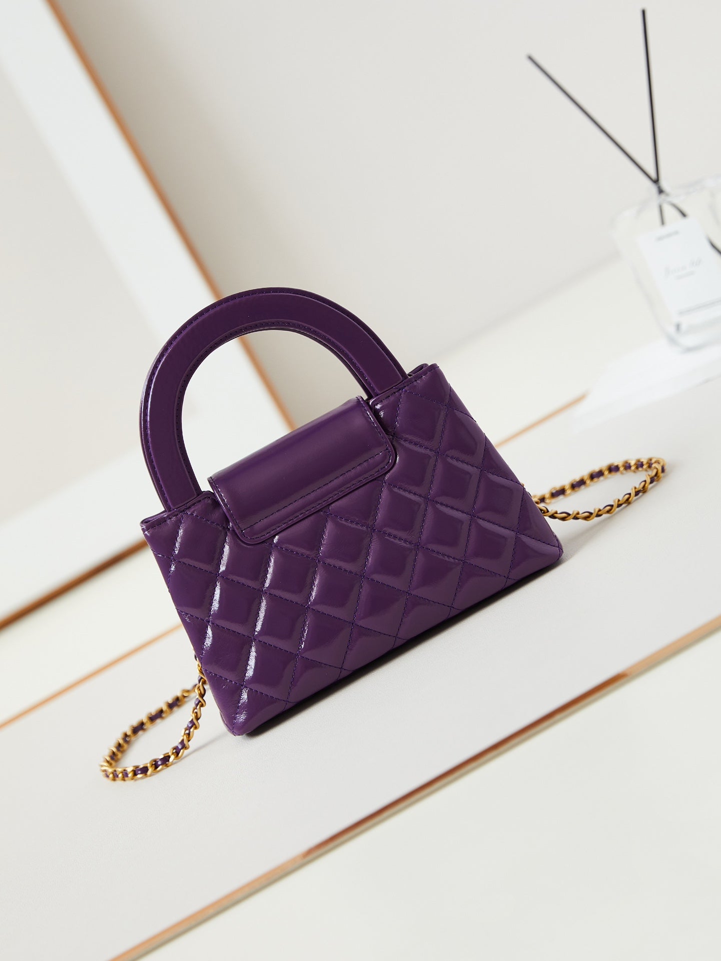 cc 24a nano 19cm kelly shopper bag purple lambskin mysite