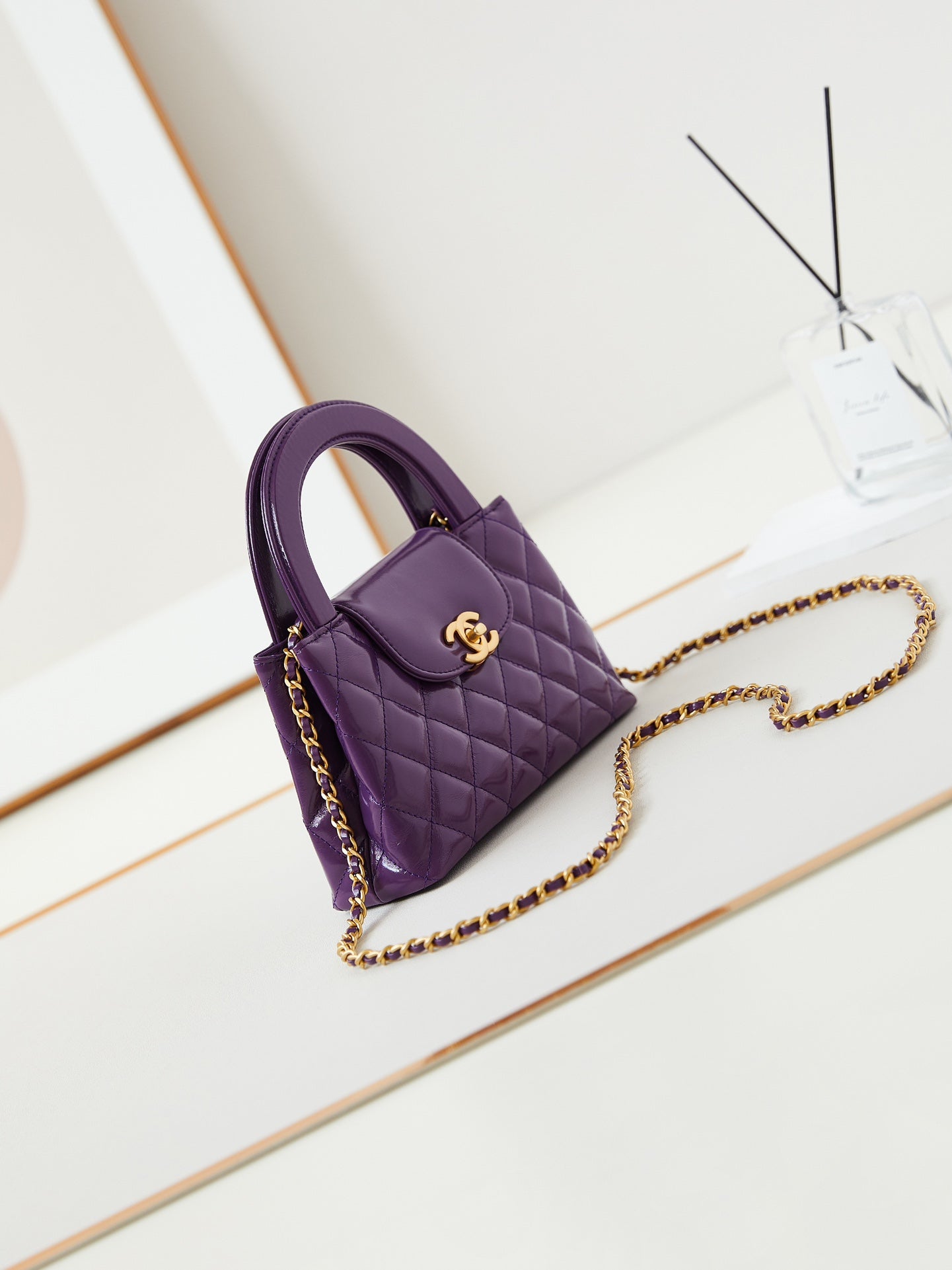 cc 24a nano 19cm kelly shopper bag purple lambskin mysite