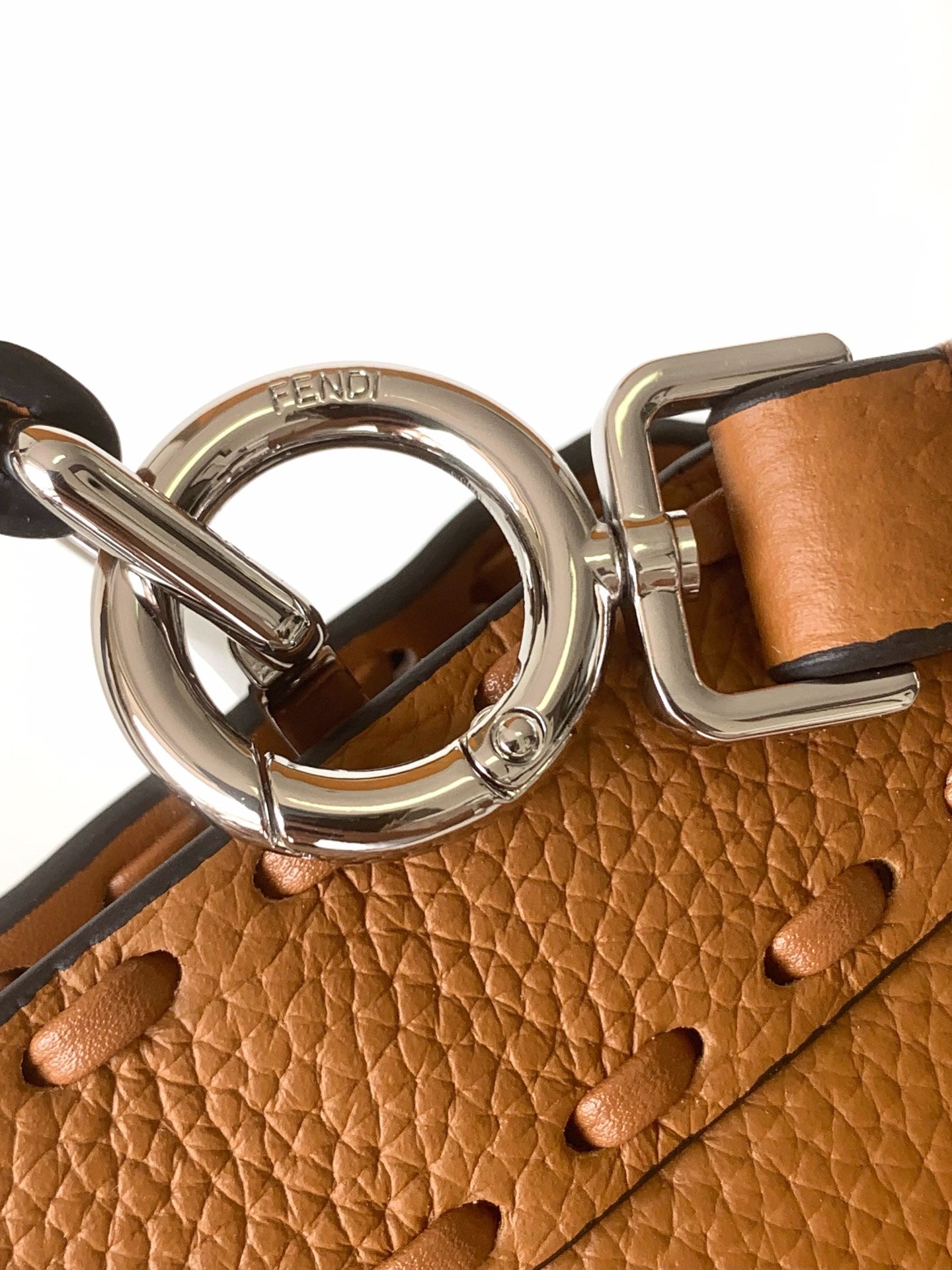 Peekaboo ISeeU Petite 20 Bag Tan Leather Shw mysite