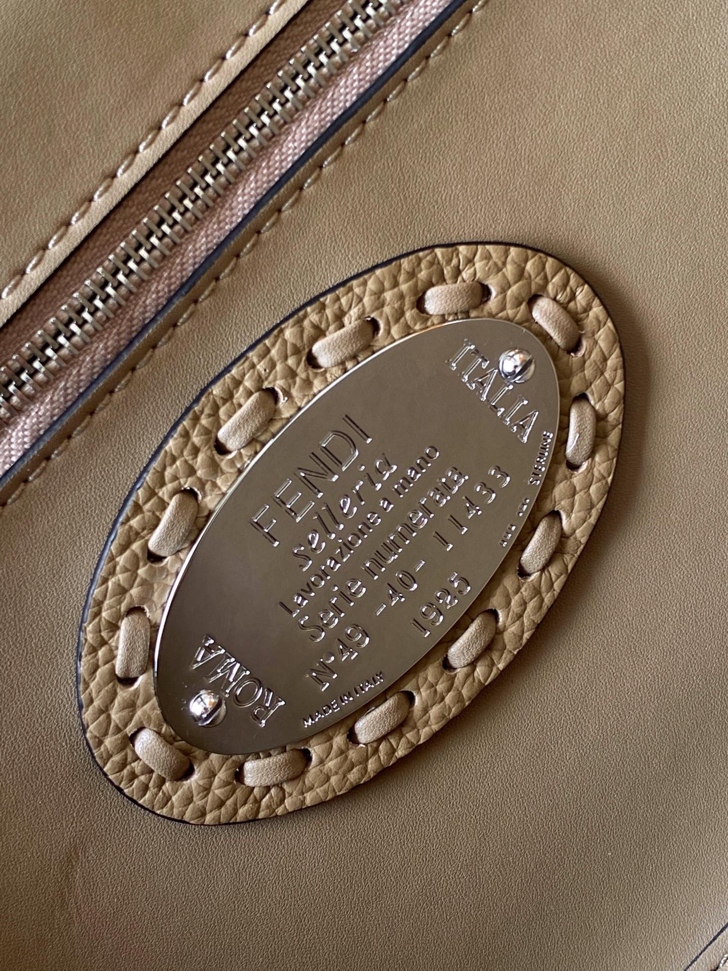 Fend Baguette 27 Bag Brown Calfskin Shw mysite