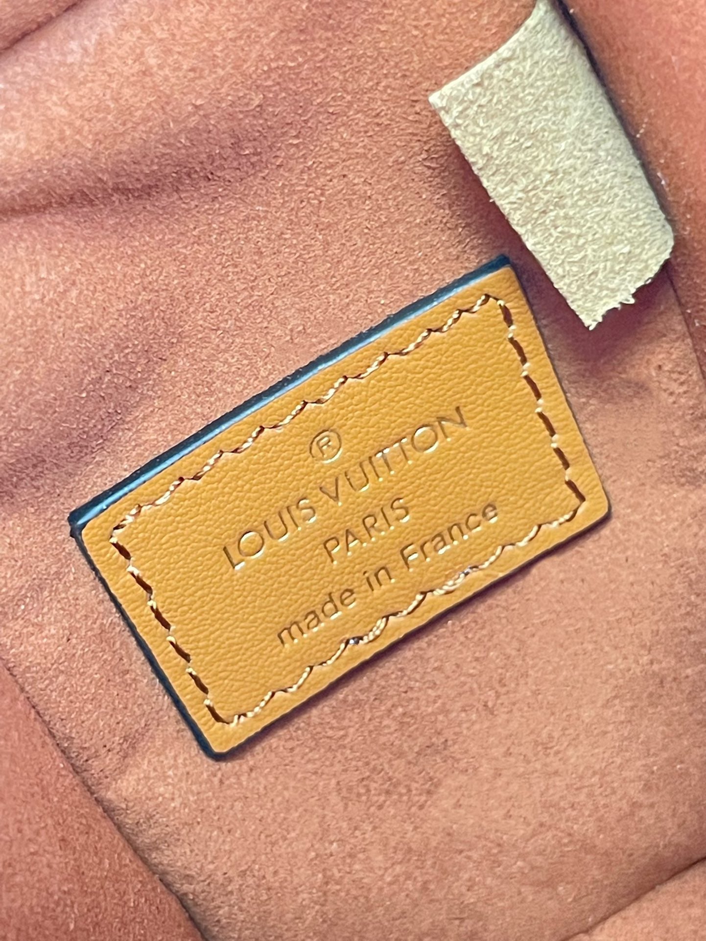 SIDE TRUNK MINI 18 IN ORANGE BROWN CALFSKIN GOLD HARDWARE mysite