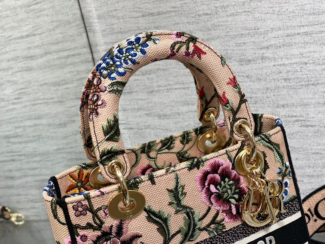 CD Floral Pollen 24 Lady Dior Bag Canvas 336648 mysite