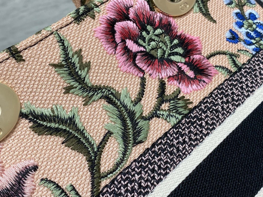 CD Floral Pollen 24 Lady Dior Bag Canvas 336648 mysite