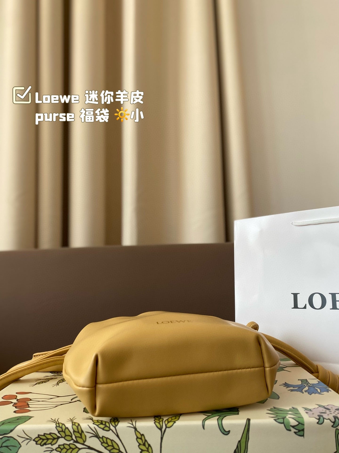 LOE MINI 18 FLAMENCO PURSE IN SAHARA NAPPA LAMBSKIN mysite