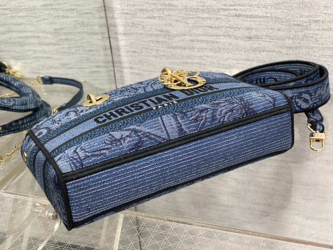 CD Denim Blue Tiger 26 Lady D-Joy Bag Canvas 336633 mysite