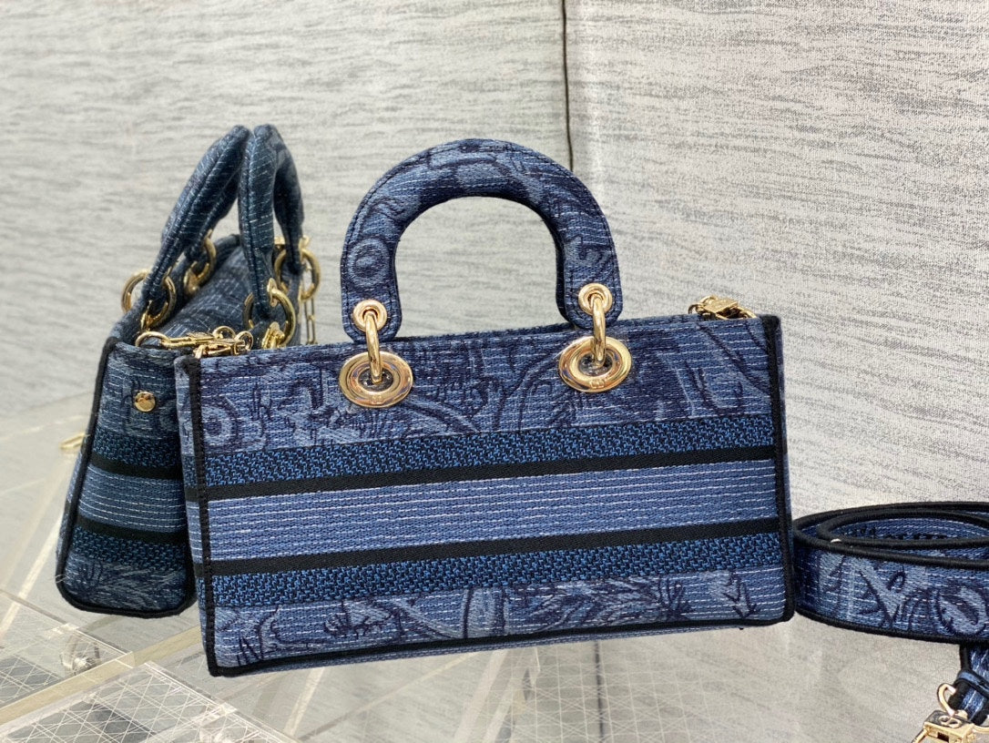 CD Denim Blue Tiger 26 Lady D-Joy Bag Canvas 336633 mysite