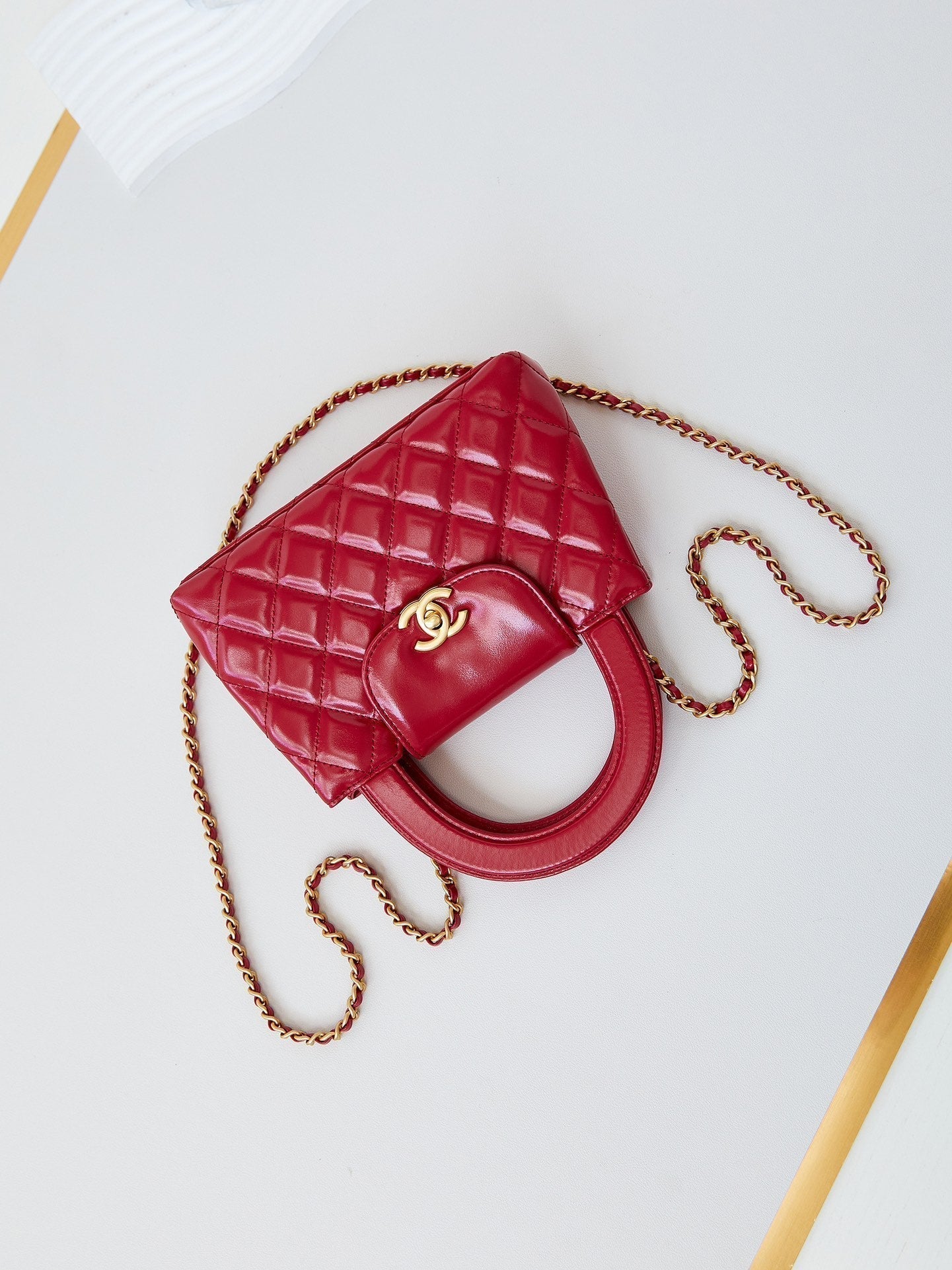 cc 24a nano 19cm kelly shopper bag red lambskin mysite