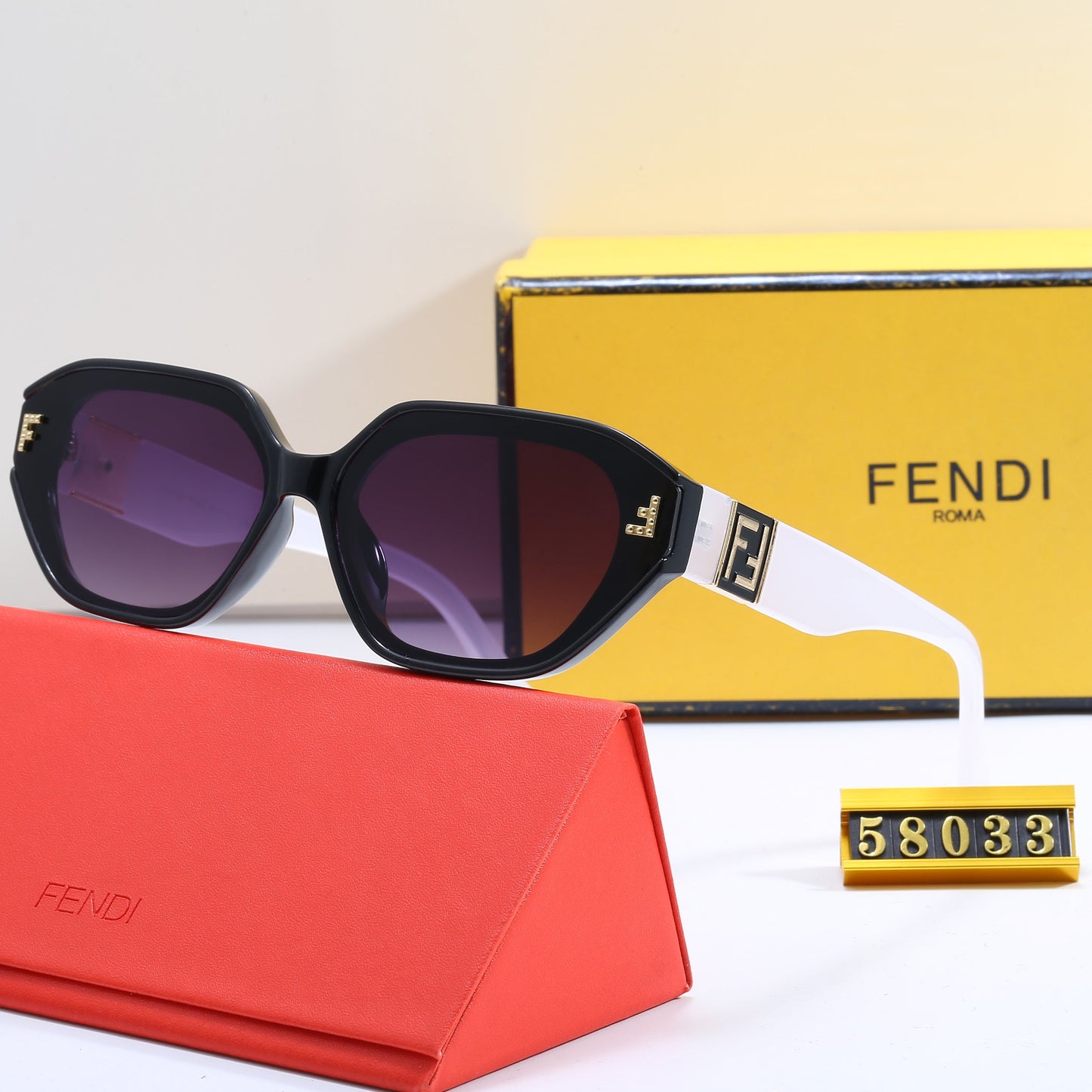 Hexagonal Cat Eye Sunglasses 58033 mysite