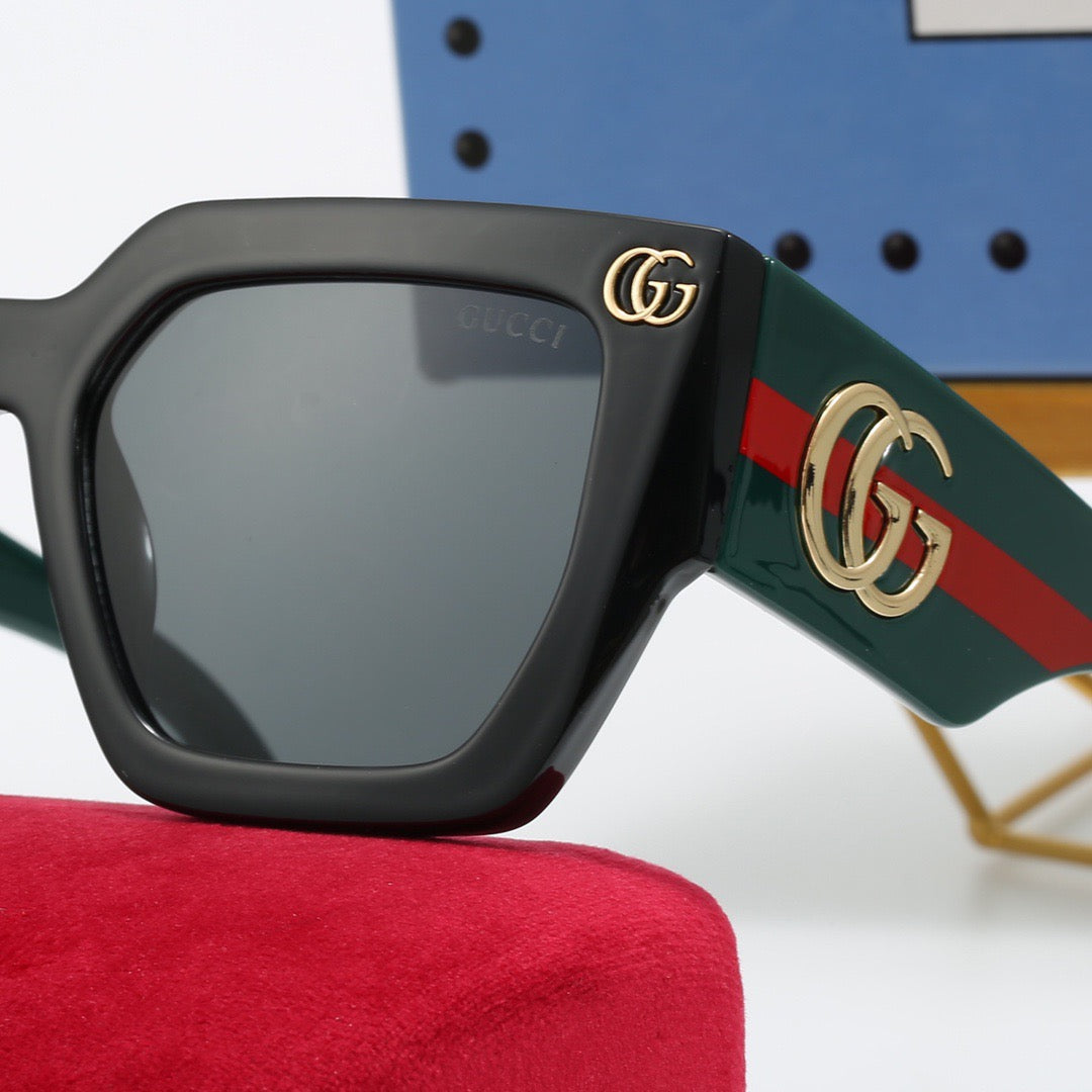 Fashionable wide temple sunglasses 4016 mysite