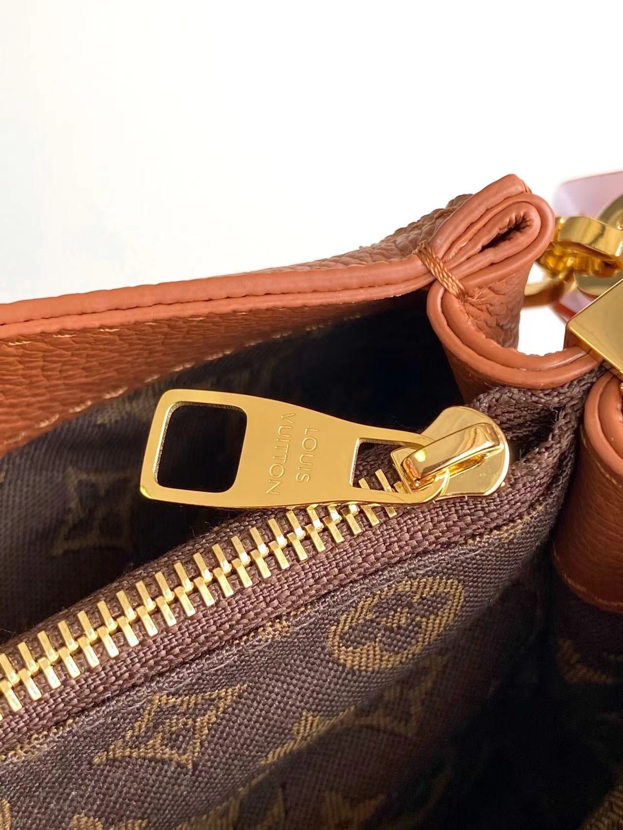 DAUPHINE SOFT MM 24 IN COGNAC CALFSKIN GOLD HARDWARE mysite