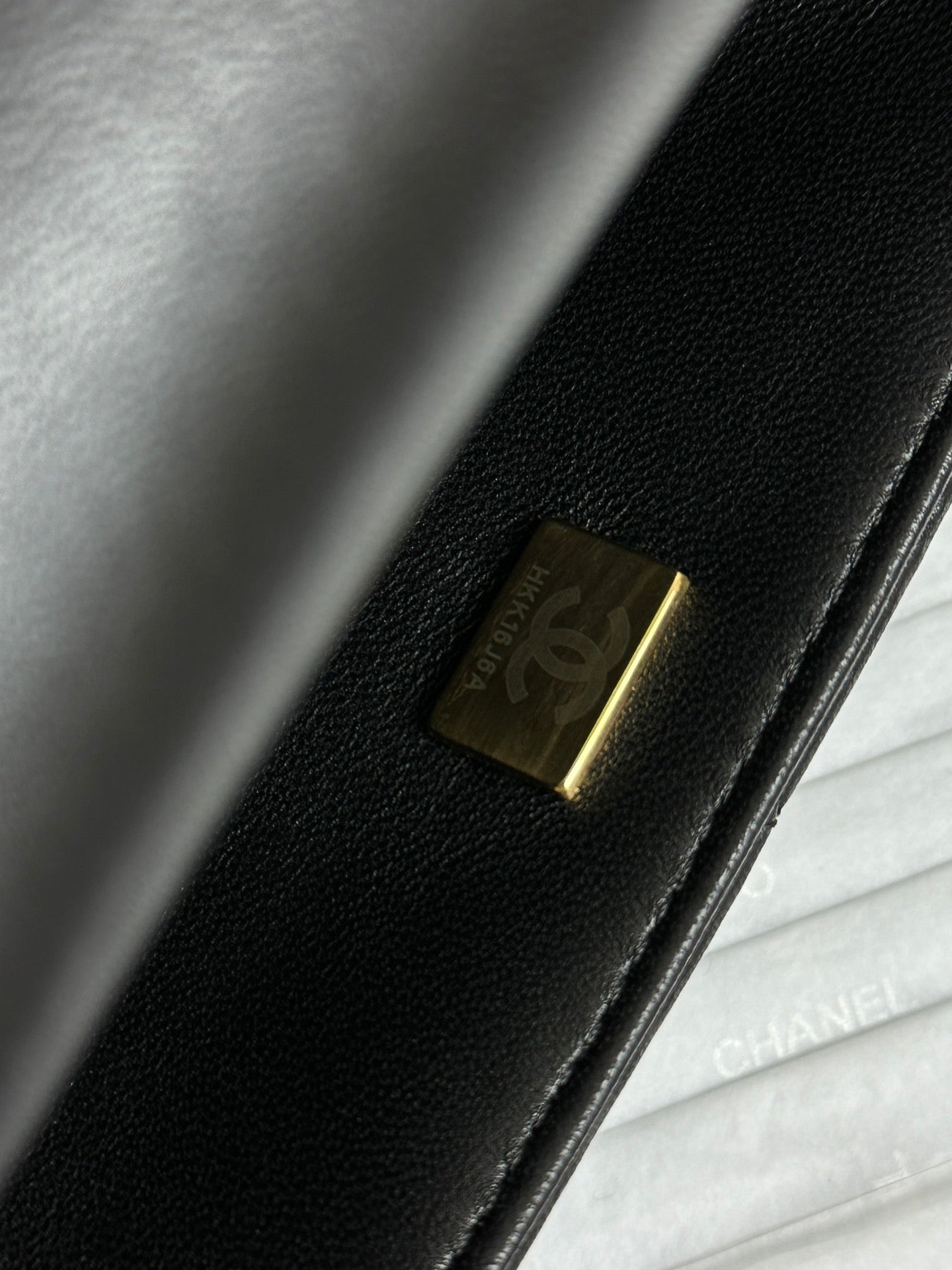 Flap Bag Mini 18cm Black Sherling Lambskin Gold Hardware mysite