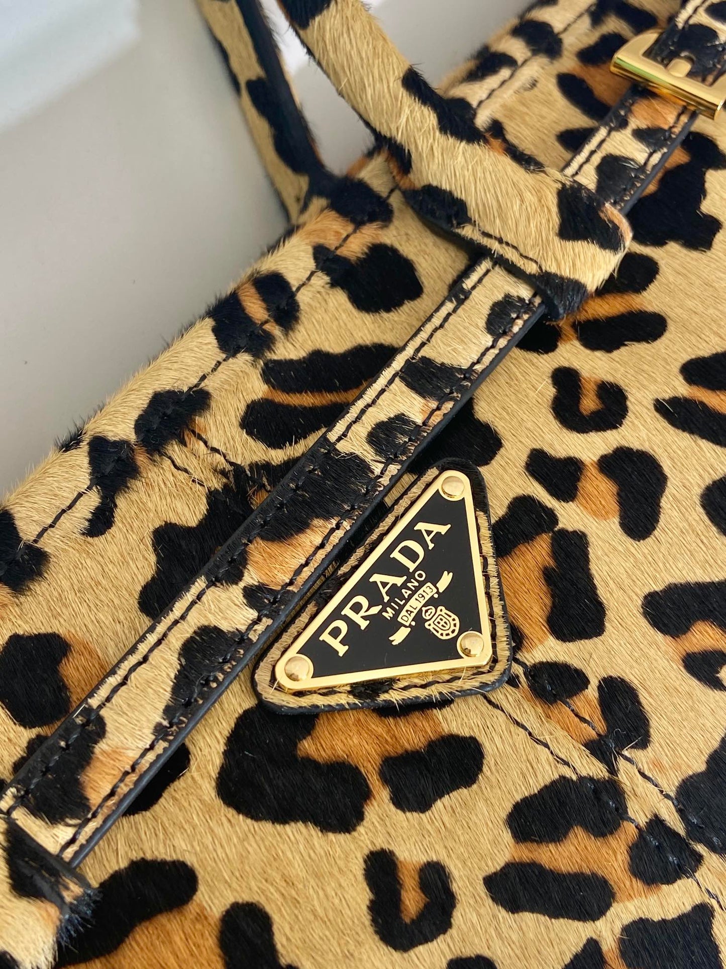 TOP HANDLE BAG 32 IN LEOPARD PRINT LEATHER mysite