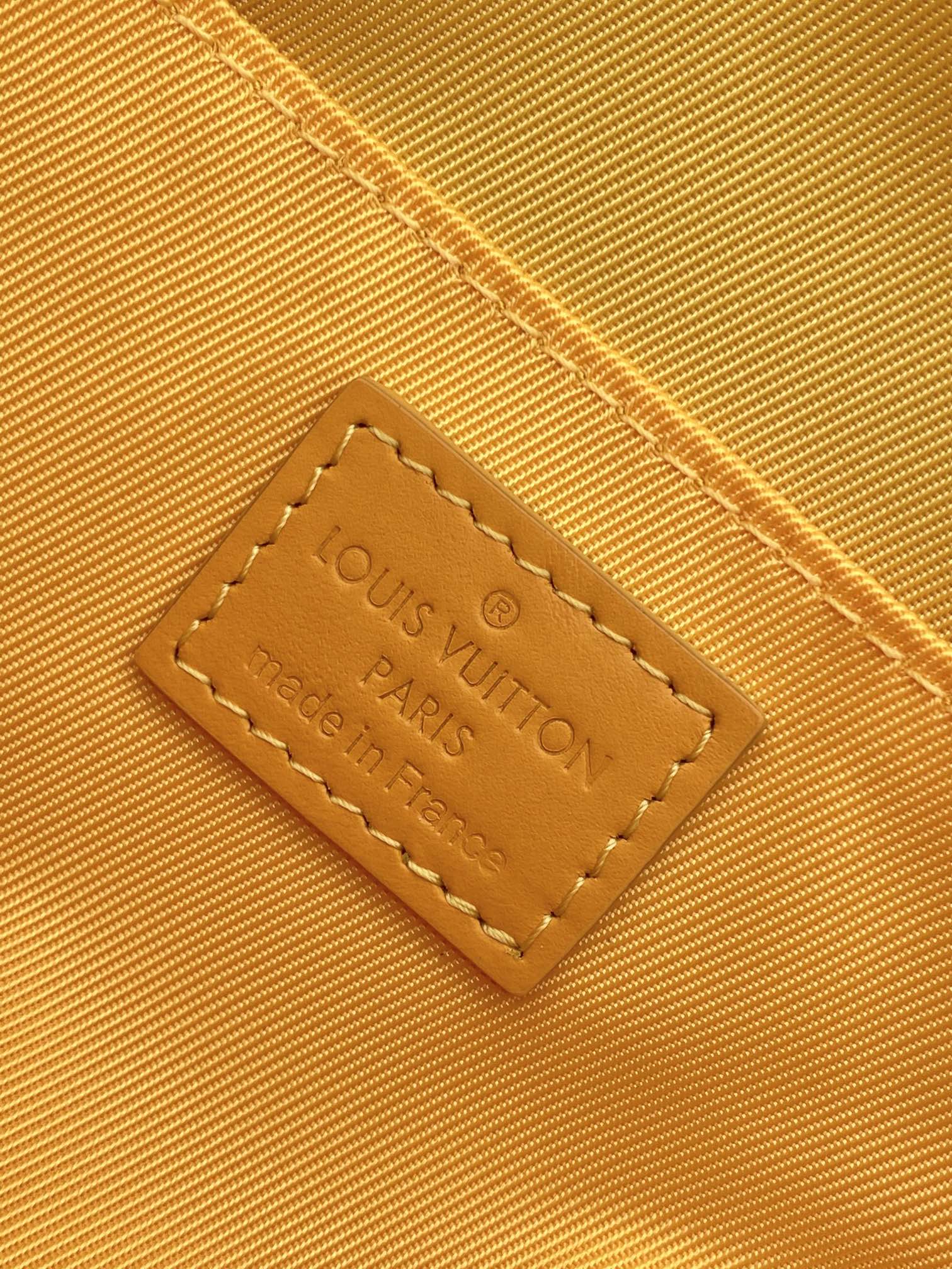 LV Montsouris Messenger 20cm Yellow Monogram Heritage Canvas & Cowhide GHW mysite