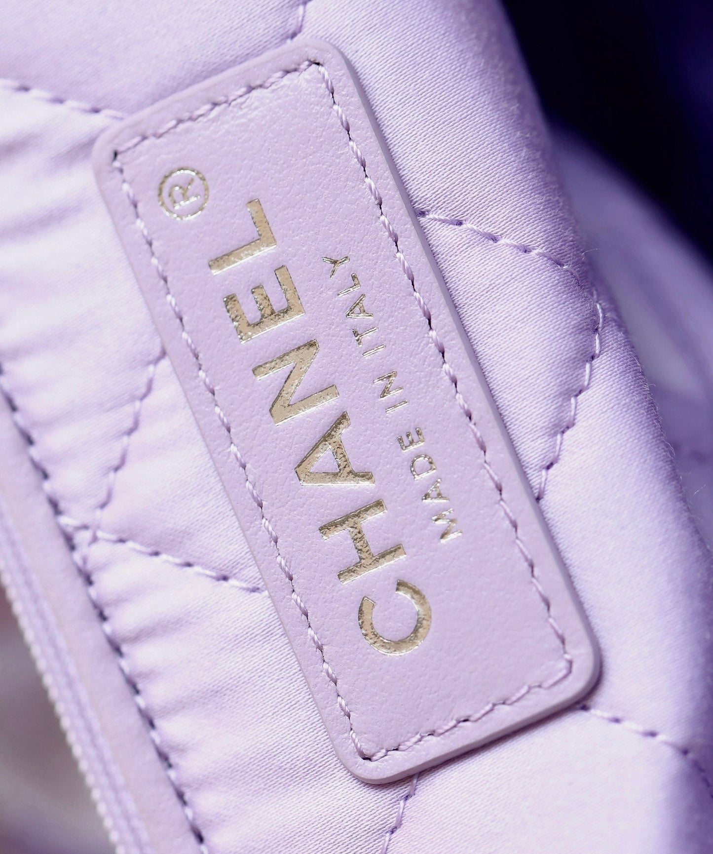 25C Hobo 22 Bag 35cm Violet Metalic Lambskin mysite