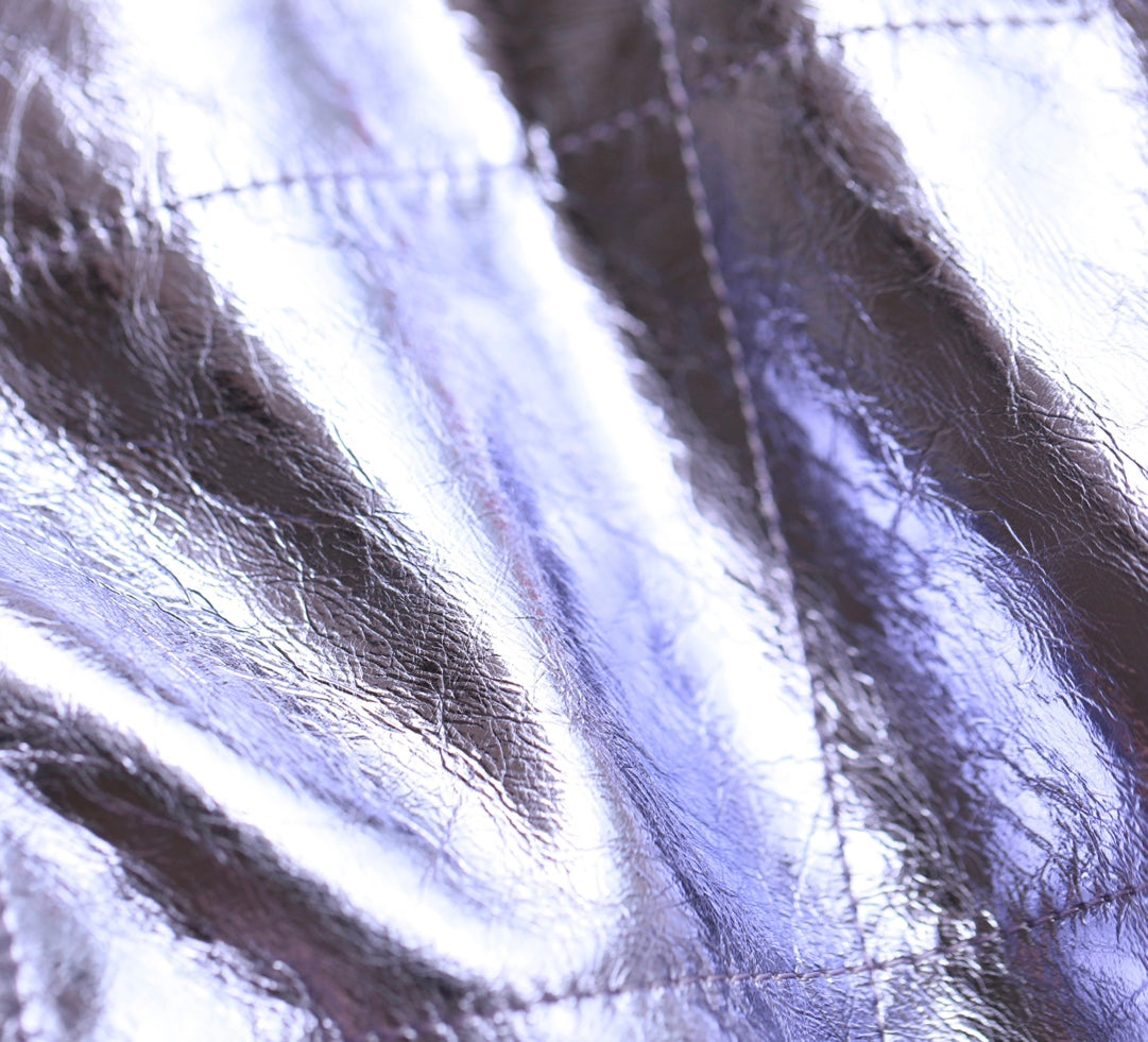 25C Hobo 22 Bag 19cm Violet Metalic Lambskin mysite