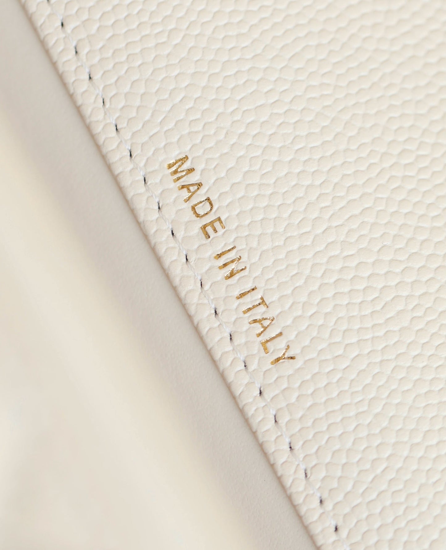 CC 25C Top Handle 18cm Cream Grained Calfskin mysite