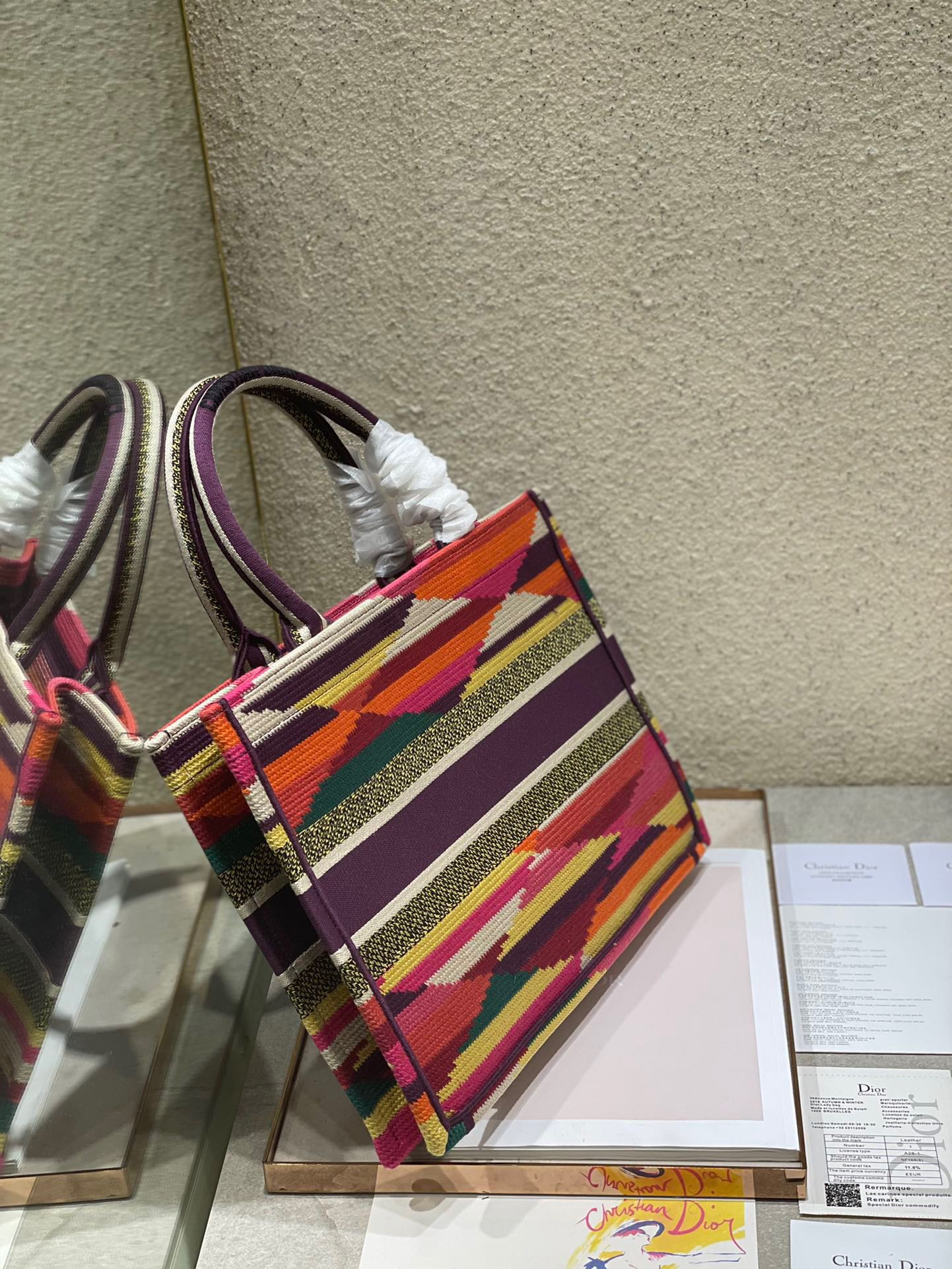 CD Electrical Rainbow Book Tote Bag Canvas 336540 mysite