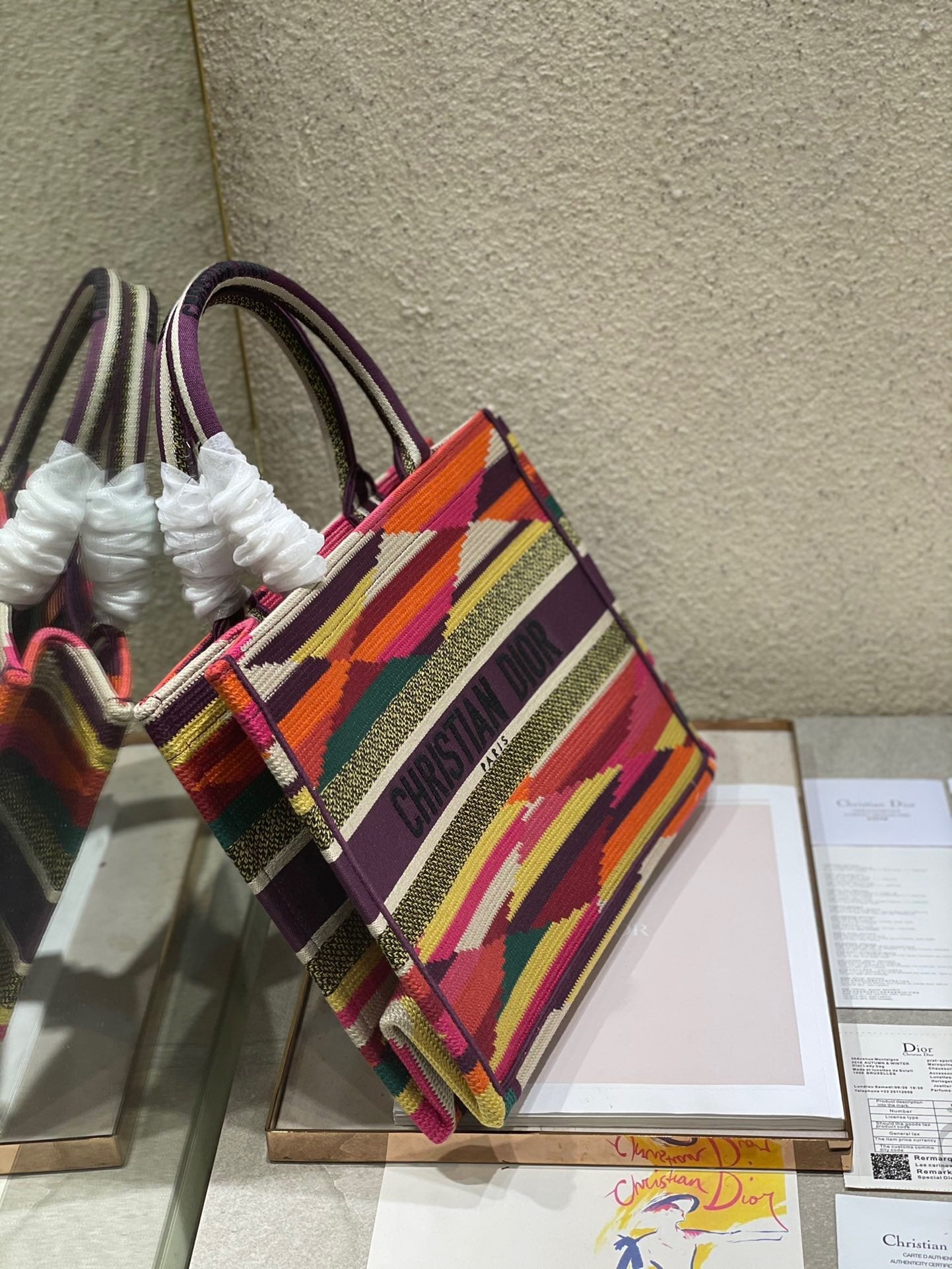 CD Electrical Rainbow Book Tote Bag Canvas 336540 mysite