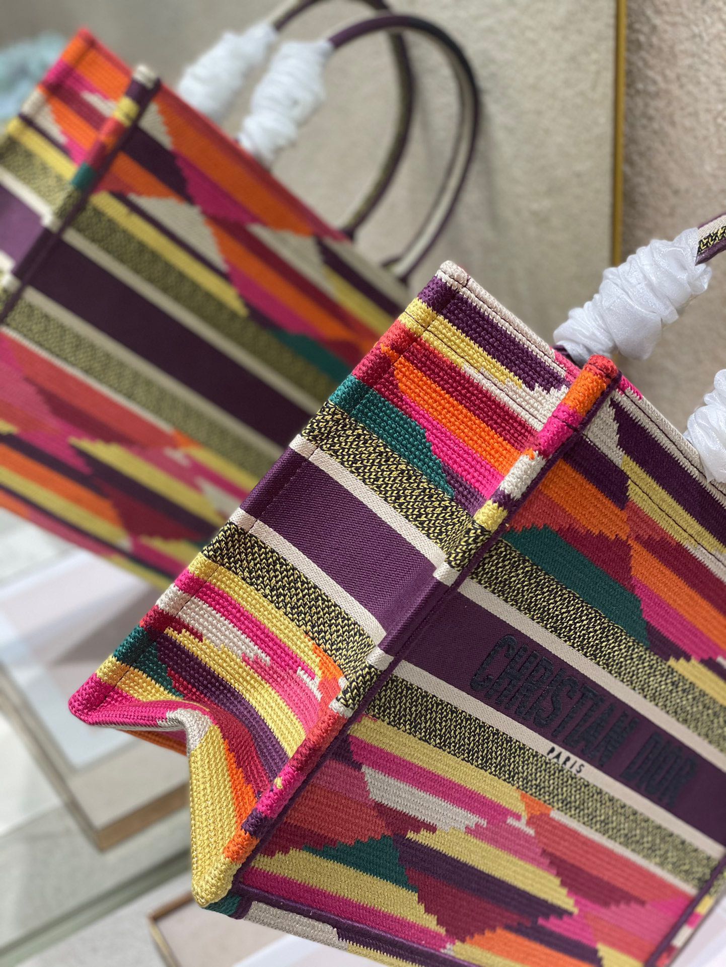 CD Electrical Rainbow Book Tote Bag Canvas 336540 mysite