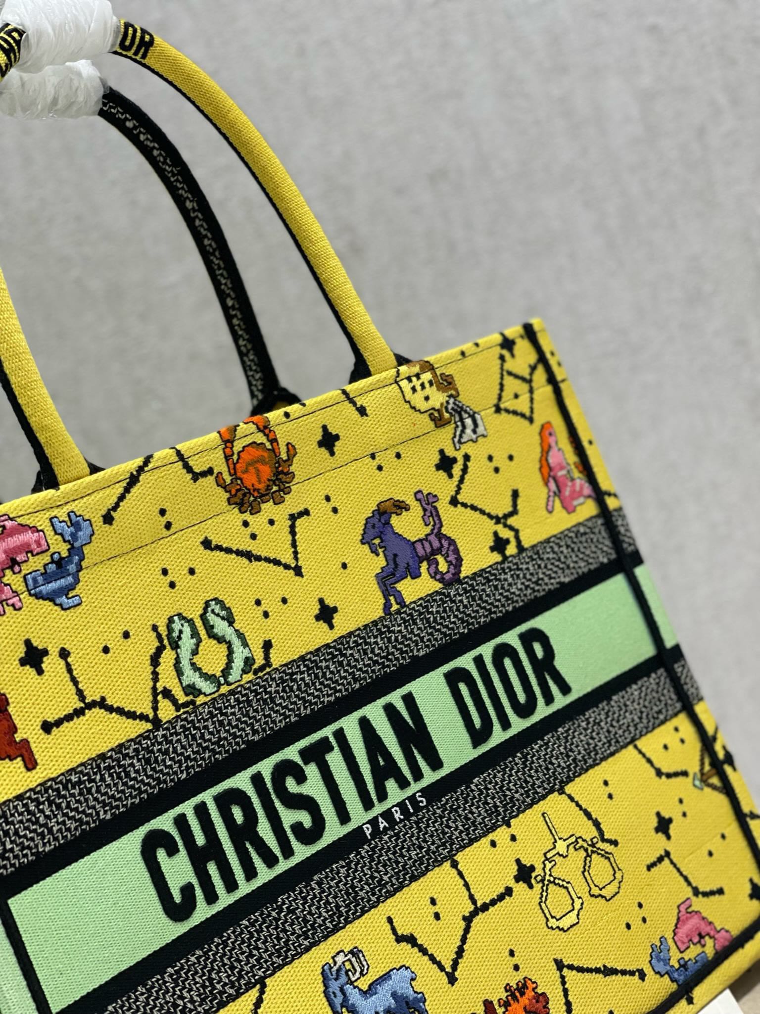 CD Tanabata Yellow Book Tote 36cm Bag Canvas 336543 mysite