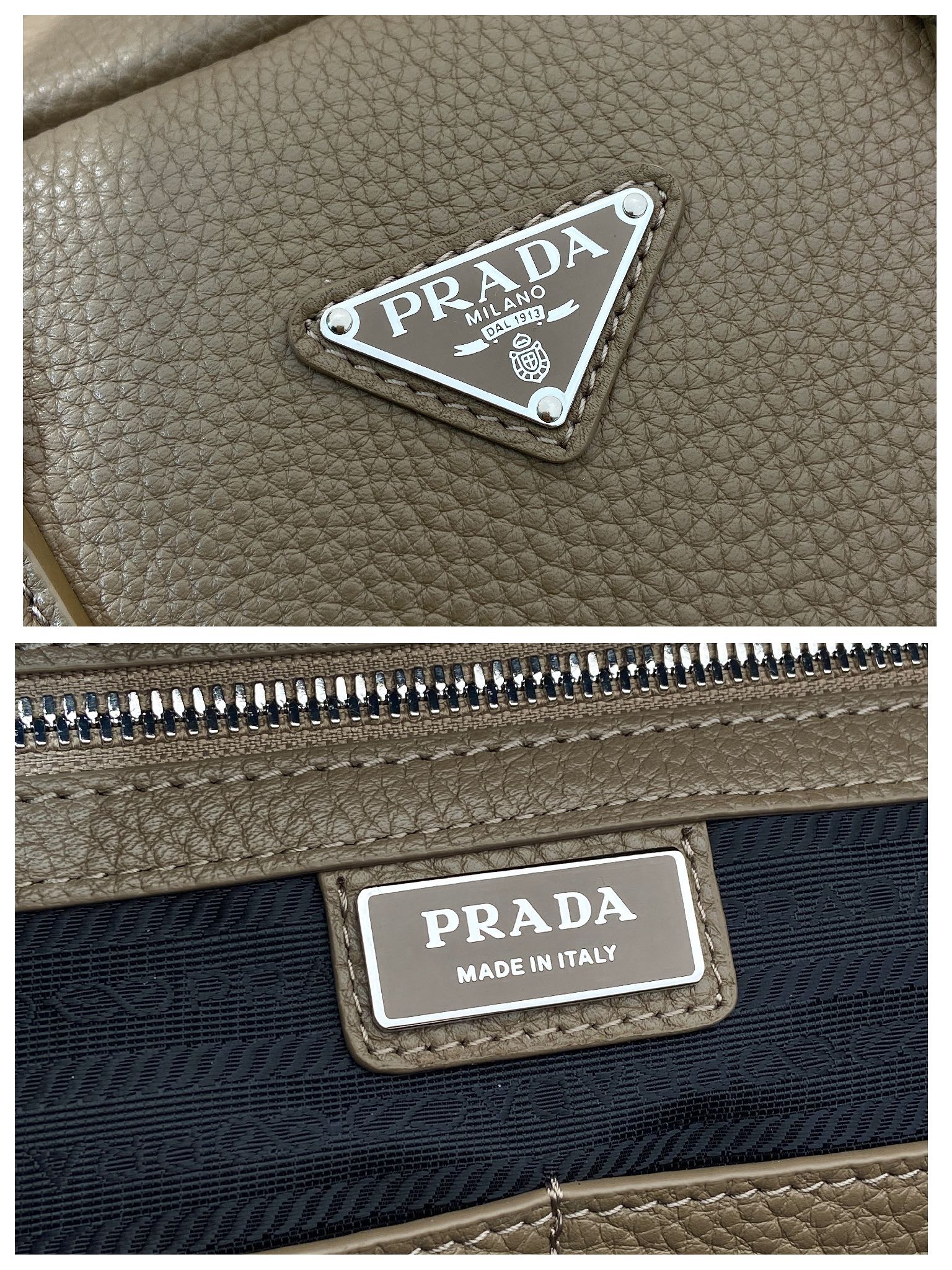 BRIEFCASE 40 IN DRIED MOSS GRAINED CALFSKIN mysite