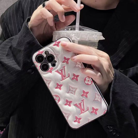 MONOGRAM IPHONE CASE -PINK mysite