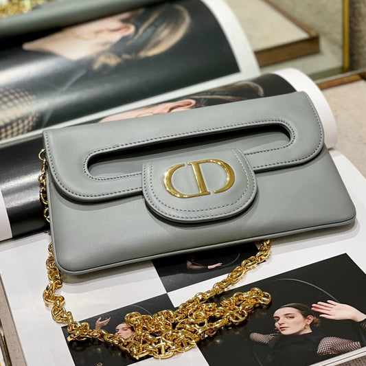 CD Diordouble Bag Blue Calfskin 336780 mysite