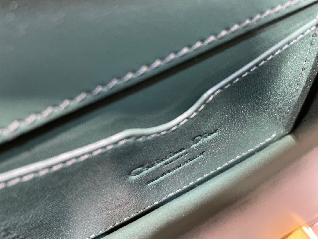 CD Montaigne Bag Green Calfskin 336839 mysite