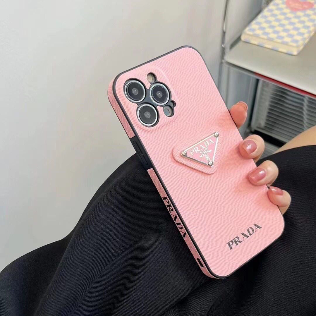 Prada Luxury Phone Case For iPhone 17 / 16 / 15 / 14s mysite