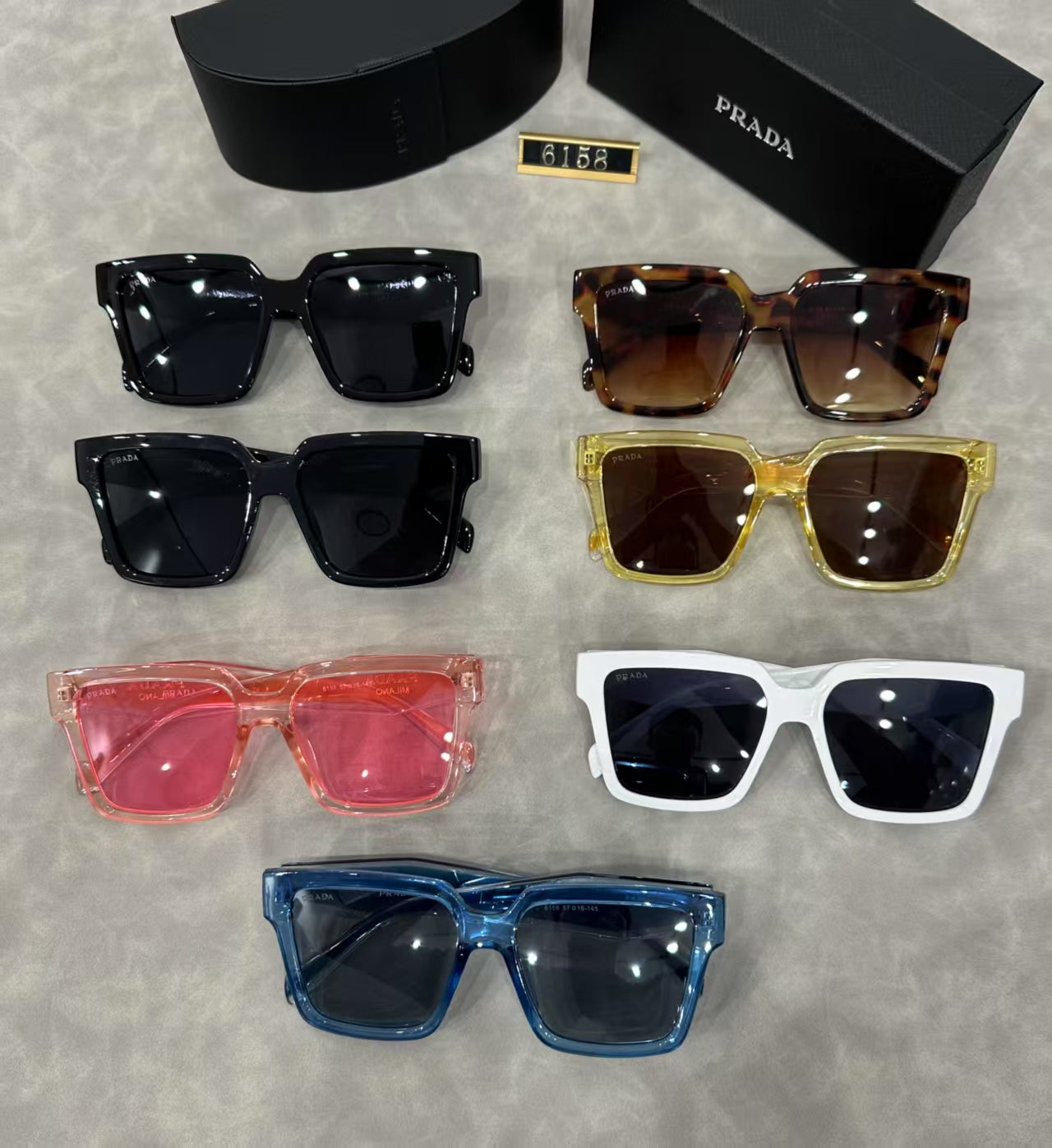 Luxury Large Frame Sunglasses Y-1331 Luxcases.shop
