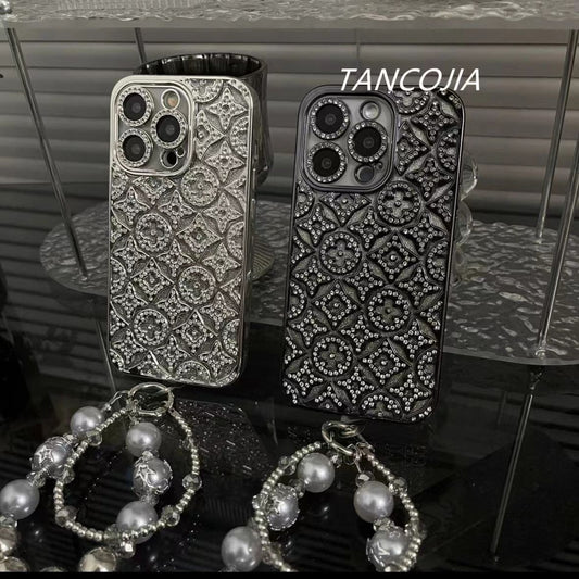 Luxury Diamond Embossed iPhone Case1 mysite